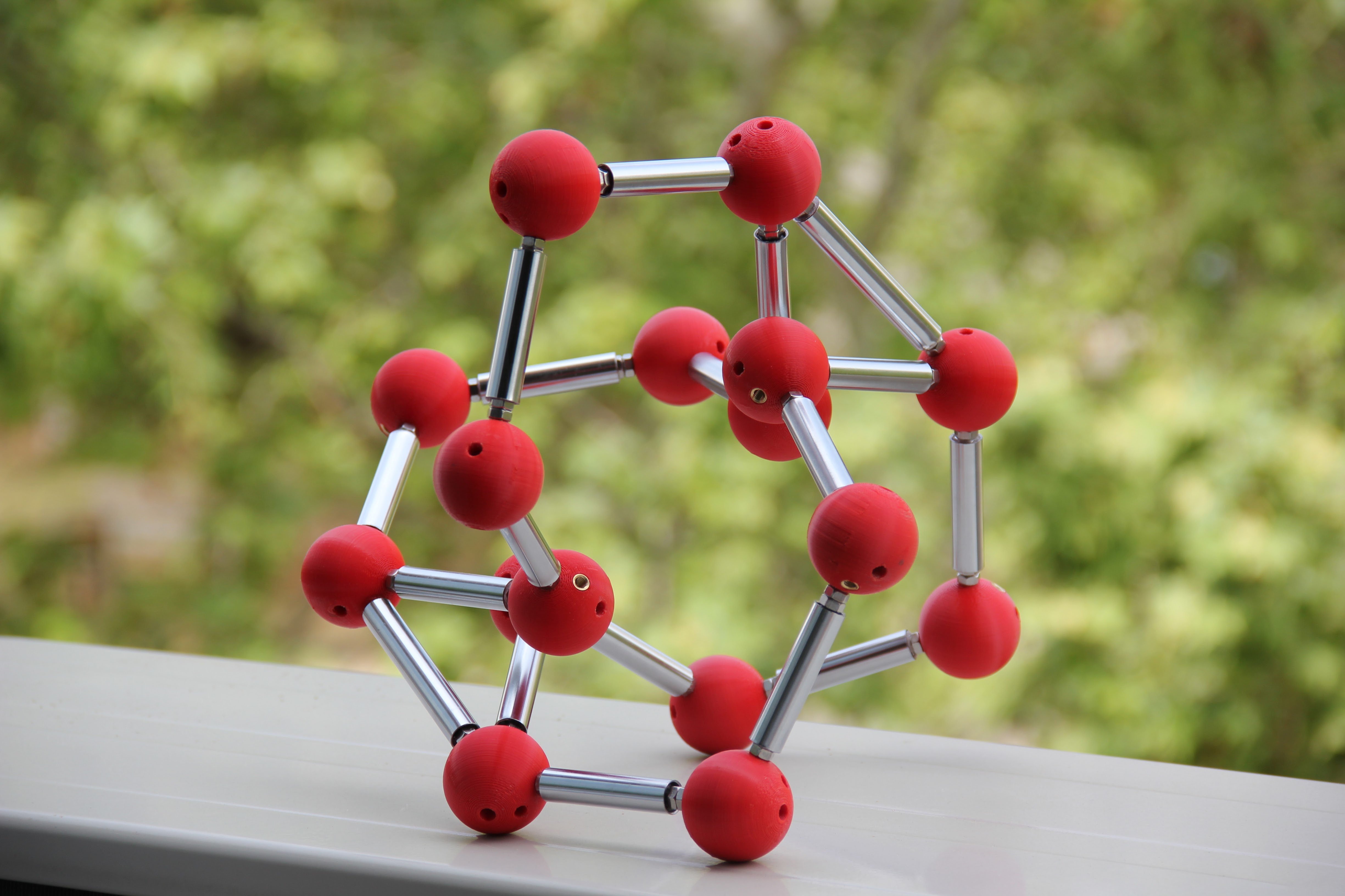 A
                  symmetric molecule